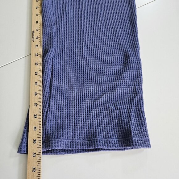 Calvin Klein Sweatpants Womens 3X Blue Waffle Thermal Active Lounge Performance - Picture 7 of 15